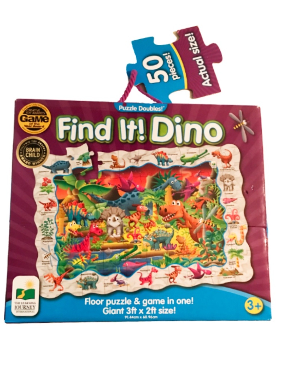 DINO 50 Piece Floor Puzzle Game